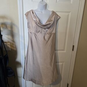 Elegant Long Sleeve Dress in Cream